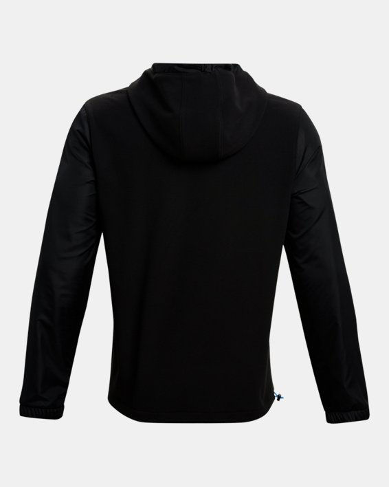 เสื้อแจ็คเก็ต ColdGear® Infrared Utility ½ Zip สำหรับผู้ชาย, Black, pdpMainDesktop image number 8